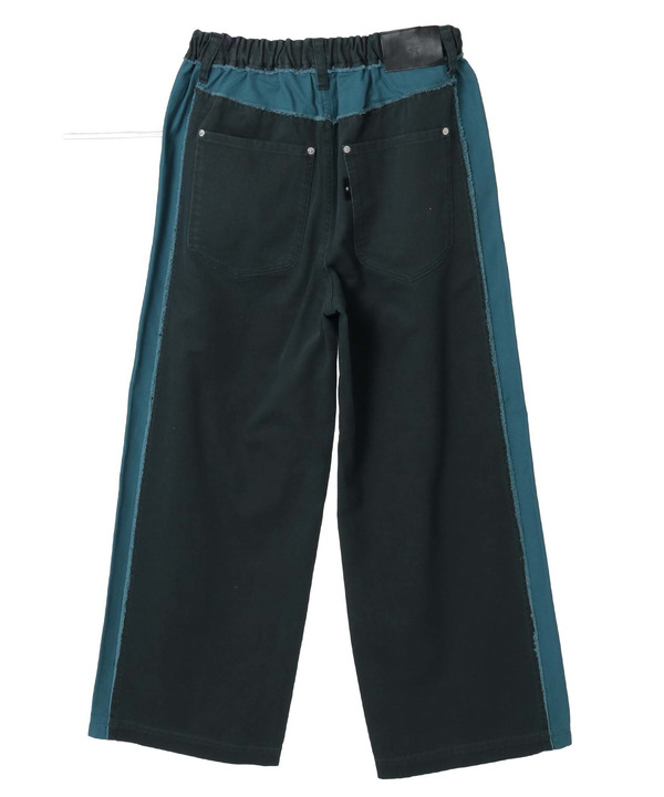 【NAVY SERIES】TWILL MECHANIC WIDE PANTS (SET-UP) 詳細画像 9