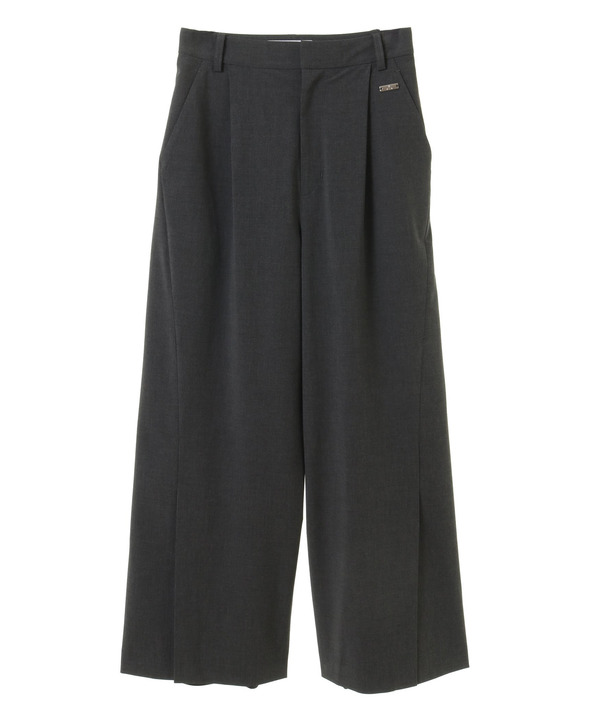 【HL】POCKET TAB SLIT WIDE PANTS(SET UP) 詳細画像 グレー 1