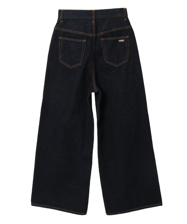【HL】LACE-UP WIDE DENIM PANTS RIGID (SET-UP) 詳細画像 2