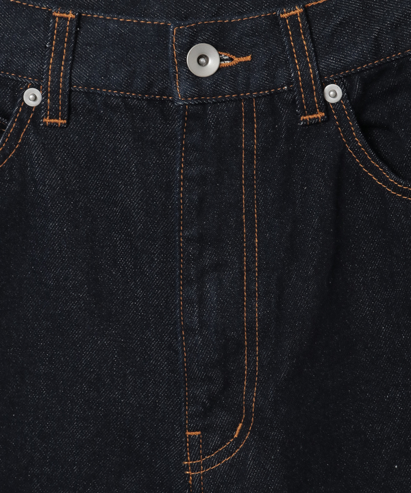 【HL】LACE-UP WIDE DENIM PANTS RIGID (SET-UP) 詳細画像 3