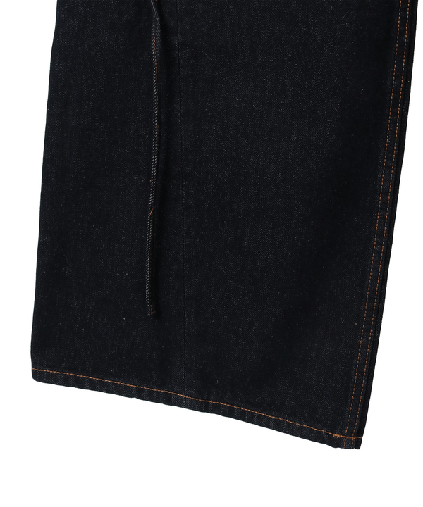 【HL】LACE-UP WIDE DENIM PANTS RIGID (SET-UP) 詳細画像 7