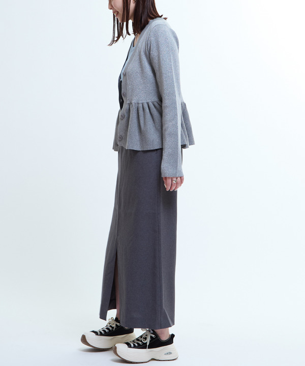 WAIST LOGO NARROW SKIRT 詳細画像 2