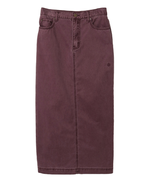 COTTON CHINO STRAIGHT SKIRT