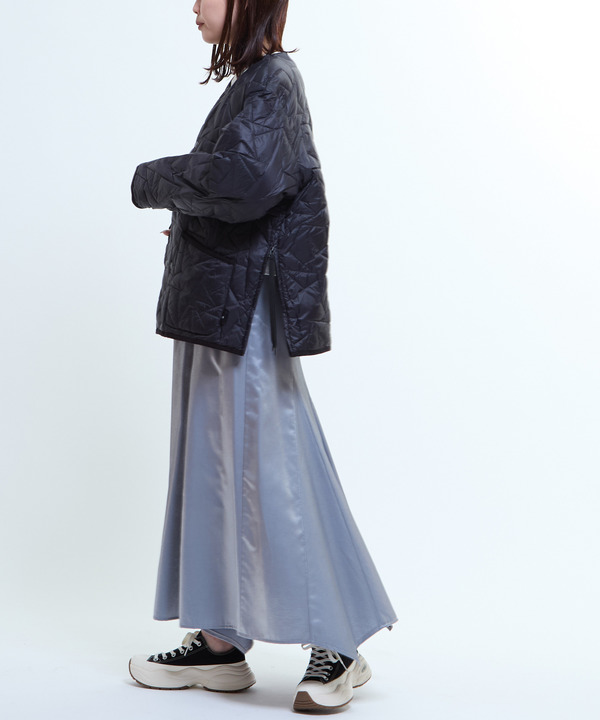 GLOSSY SATIN STAR★ CUT SKIRT 詳細画像 3
