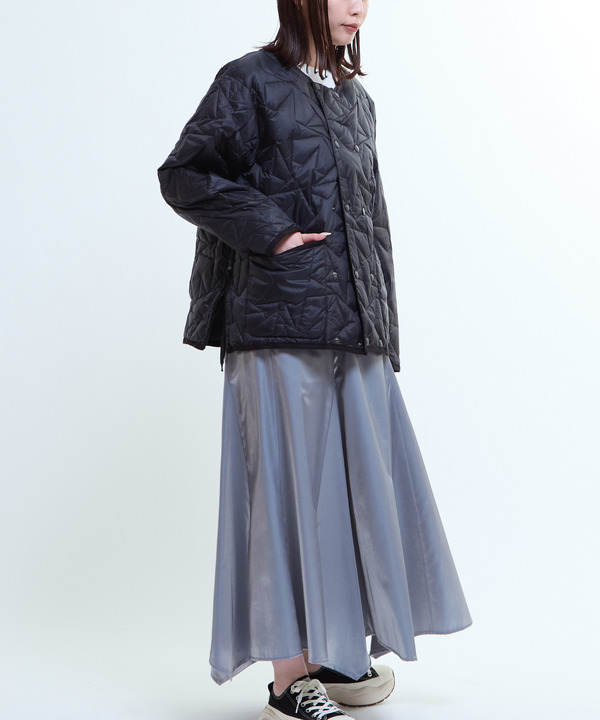 GLOSSY SATIN STAR★ CUT SKIRT 詳細画像 4