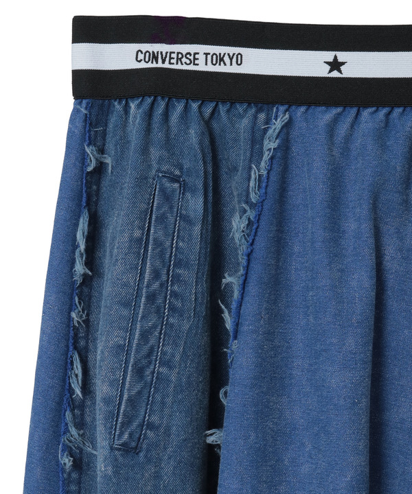 【NAVY SERIES】STAR★ RANDOM CUT DENIM SKIRT 詳細画像 8