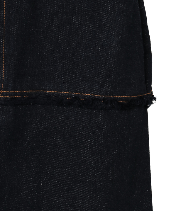 【HL】LACE-UP DENIM SKIRT RIGID (SET-UP) 詳細画像 8
