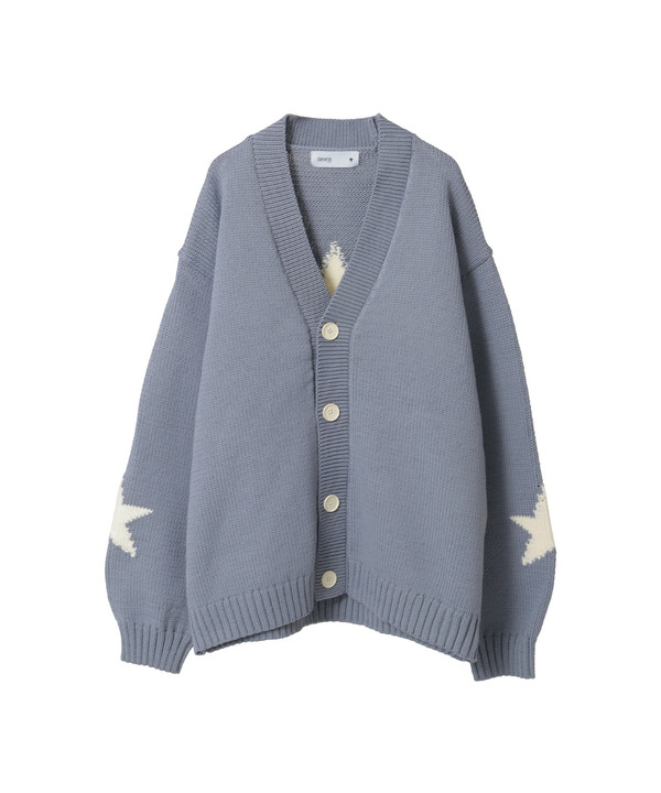 STAR★ FRINGE KNIT CARDIGAN 詳細画像 6