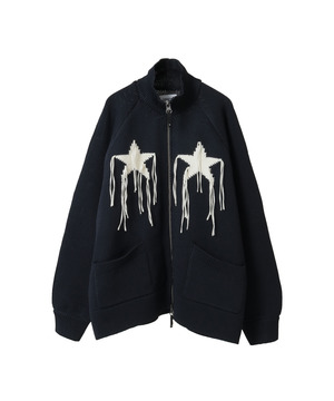 STAR★ FRINGE COWICHAN CARDIGAN