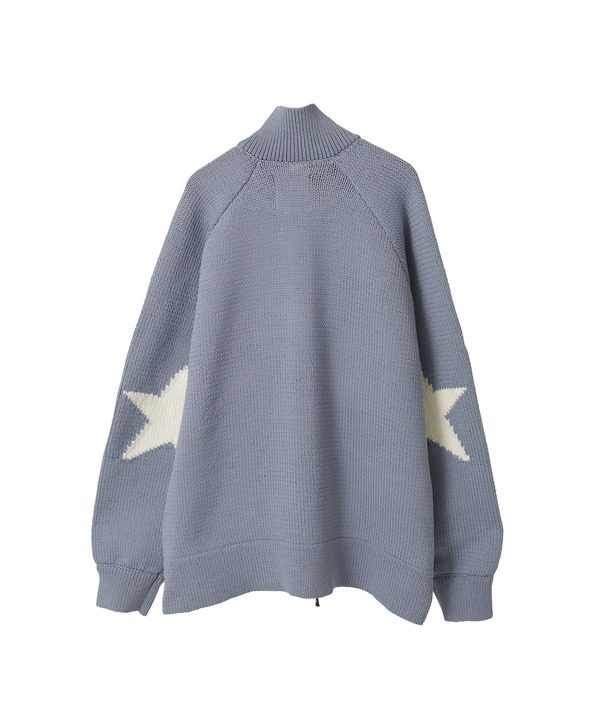 STAR★ FRINGE COWICHAN CARDIGAN 詳細画像 1