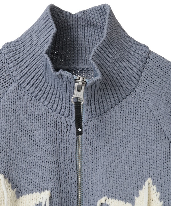 STAR★ FRINGE COWICHAN CARDIGAN 詳細画像 13