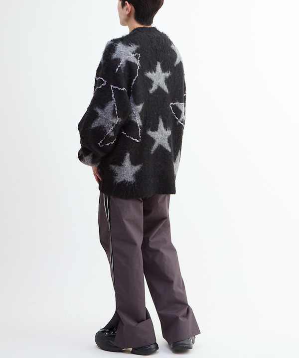 STAR★ ALLOVER STITCH KNIT CARDIGAN 詳細画像 10