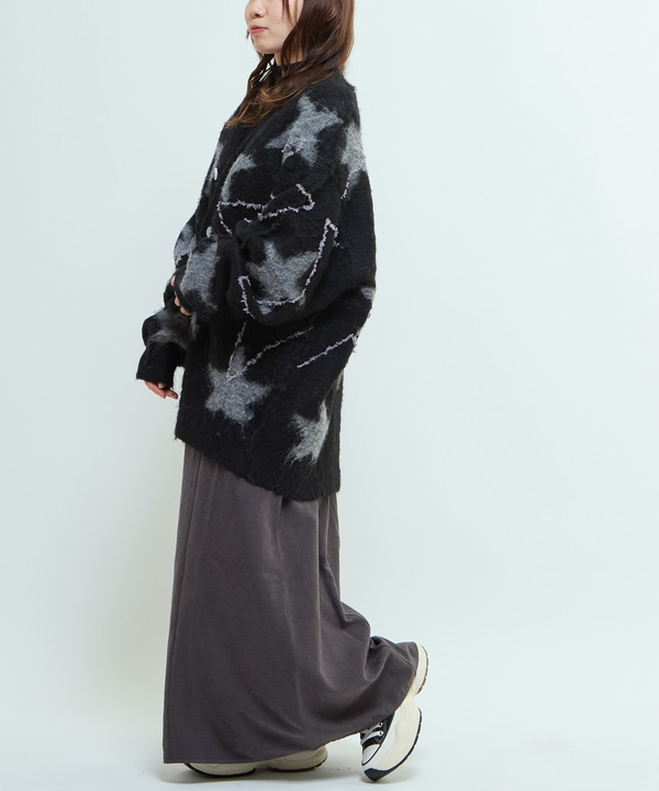 STAR★ ALLOVER STITCH KNIT CARDIGAN 詳細画像 12