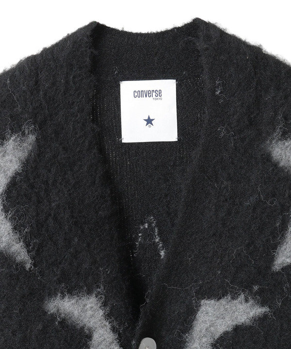 STAR★ ALLOVER STITCH KNIT CARDIGAN 詳細画像 15