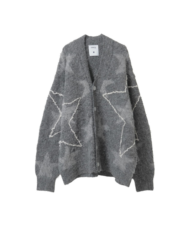 STAR★ ALLOVER STITCH KNIT CARDIGAN 詳細画像 6