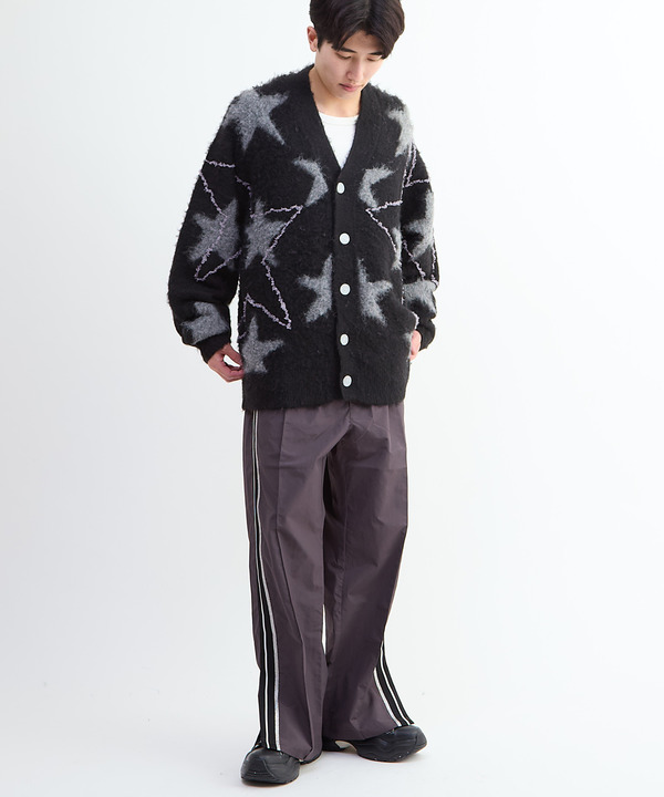 STAR★ ALLOVER STITCH KNIT CARDIGAN 詳細画像 9
