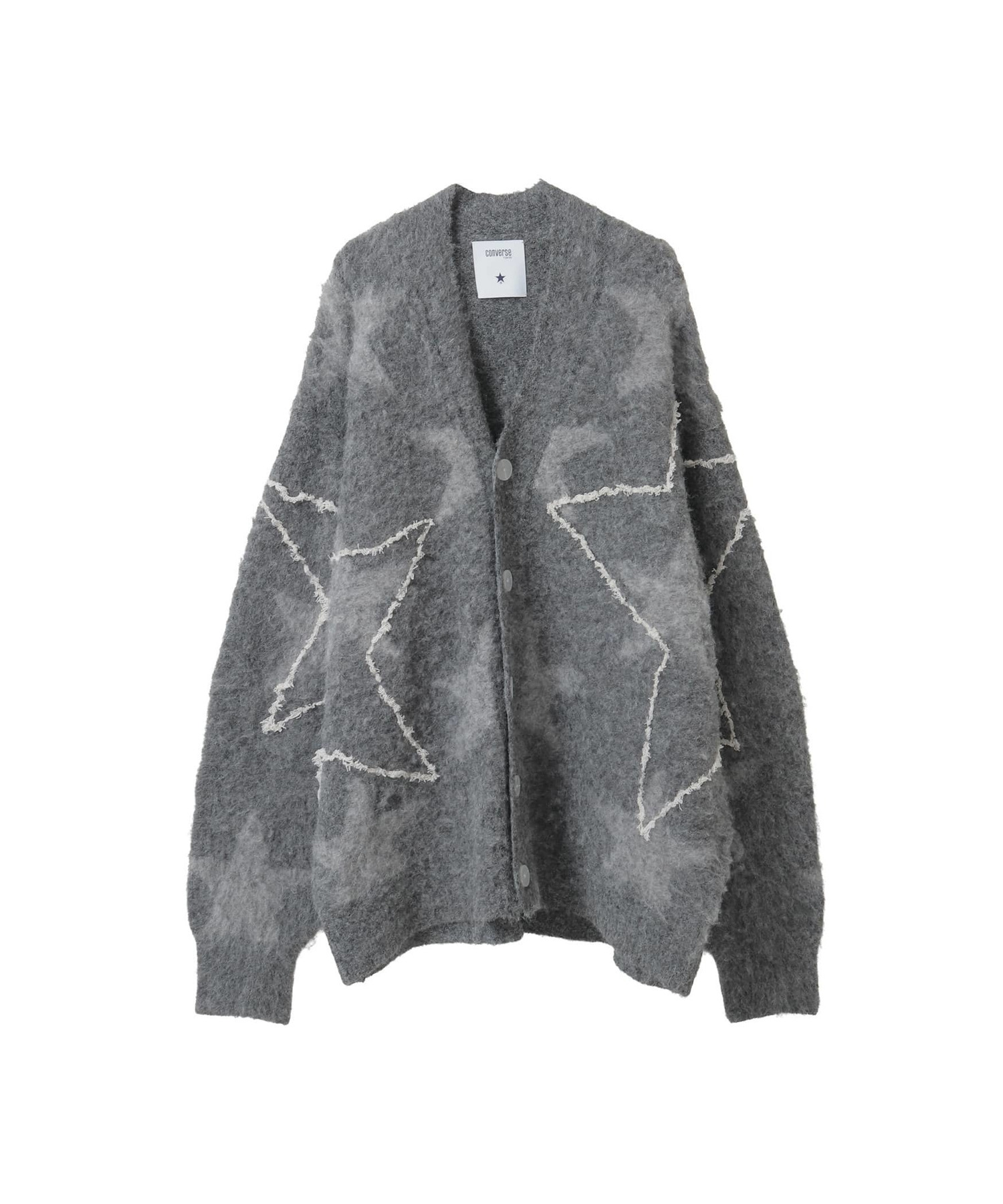 STAR☆ ALLOVER STITCH KNIT CARDIGAN｜CONVERSE TOKYO