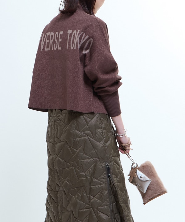 BACK LOGO GLITTER PULLOVER 詳細画像 2