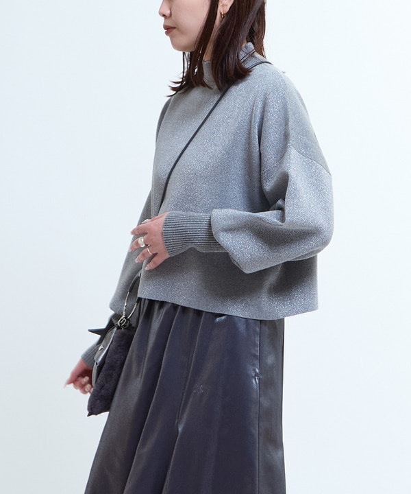 BACK LOGO GLITTER PULLOVER 詳細画像 7