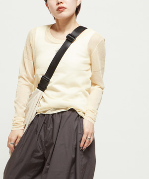 SHEER KNIT PULLOVER