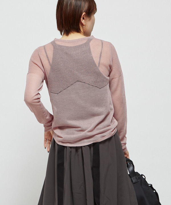 SHEER KNIT PULLOVER 詳細画像 2