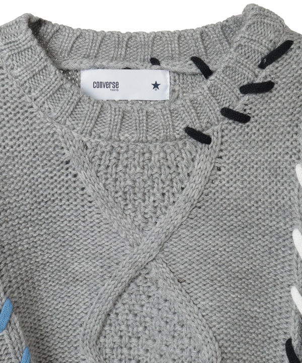 PATCHWORK STITCH CABLE KNIT 詳細画像 10
