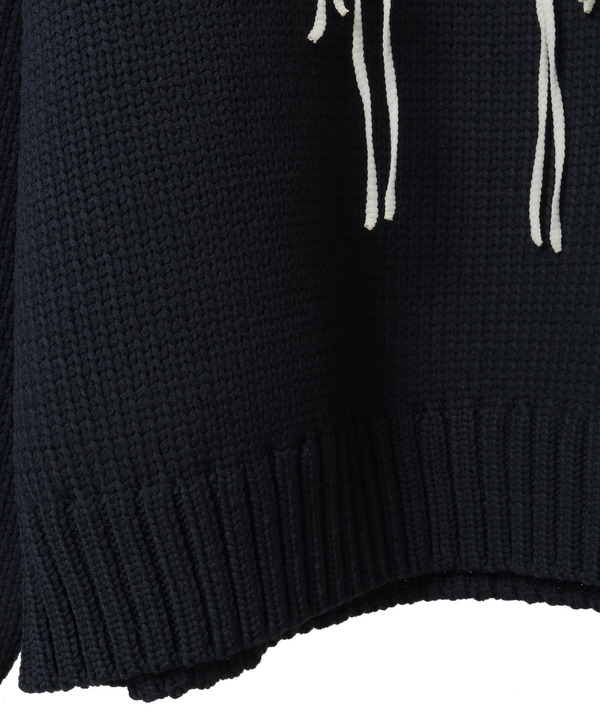 STAR★ FRINGE DESIGN PULLOVER KNIT 詳細画像 4