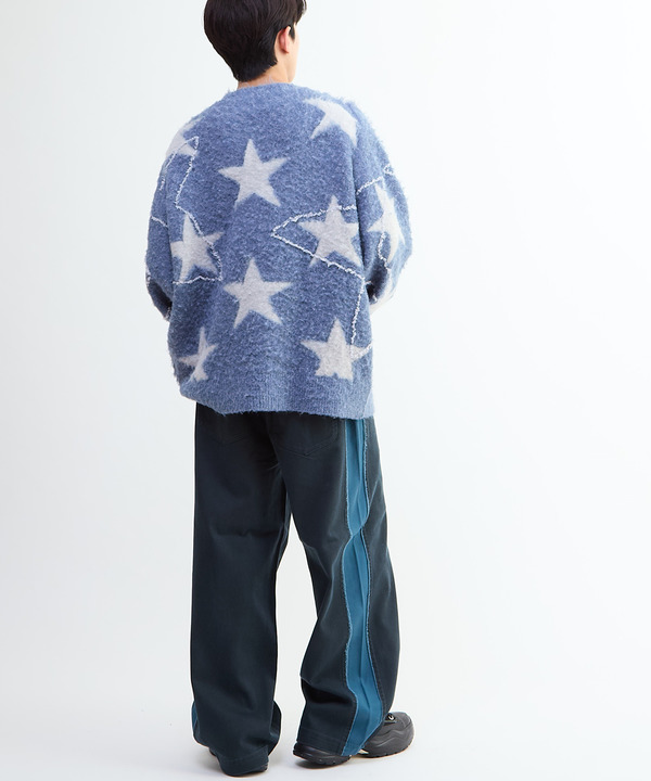 STAR★ ALLOVER STITCH KNIT PULLOVER 詳細画像 12