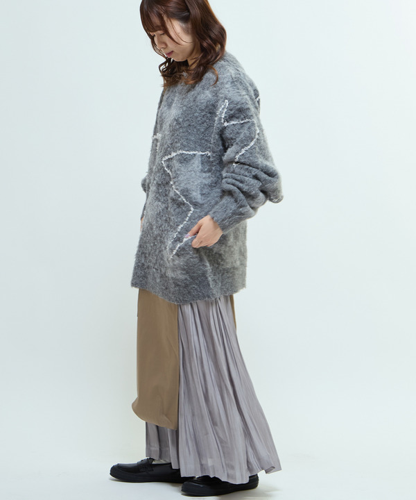 STAR★ ALLOVER STITCH KNIT PULLOVER 詳細画像 14