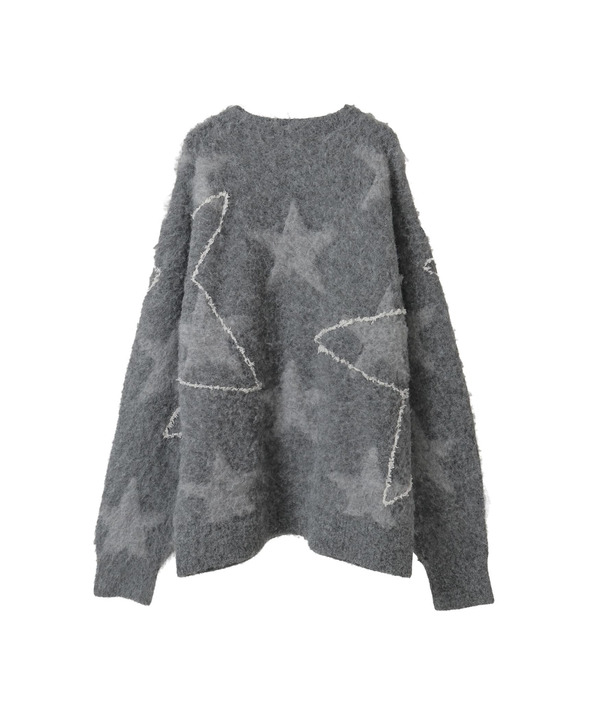 STAR★ ALLOVER STITCH KNIT PULLOVER 詳細画像 18