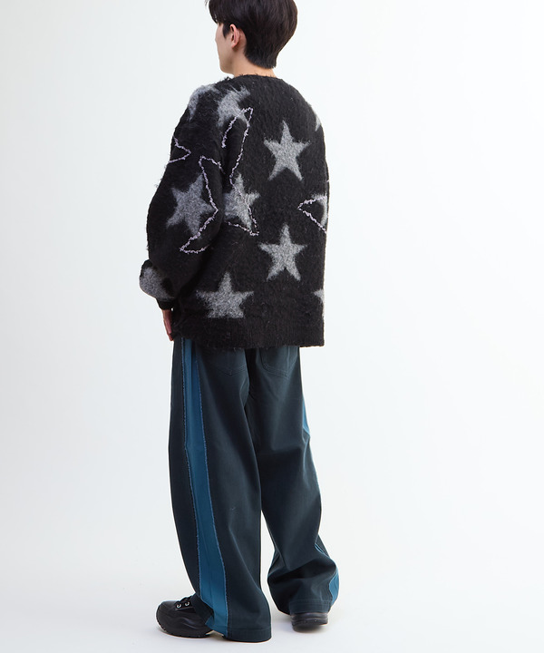 STAR★ ALLOVER STITCH KNIT PULLOVER 詳細画像 7