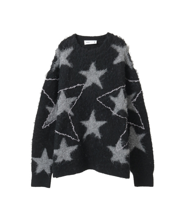 STAR★ ALLOVER STITCH KNIT PULLOVER 詳細画像 8