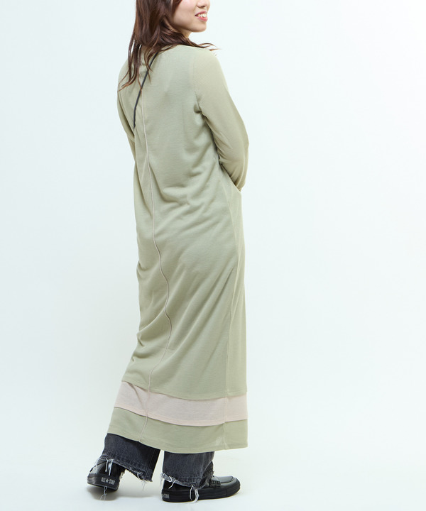 SHEER WAFFLE DRESS 詳細画像 2