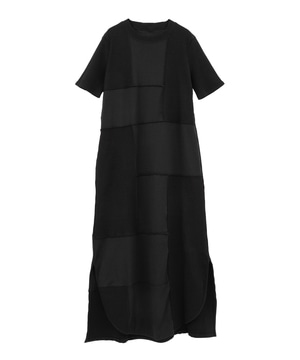 【HL】PATCHWORK RIB DRESS