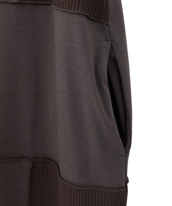 【HL】PATCHWORK RIB DRESS 詳細画像 5
