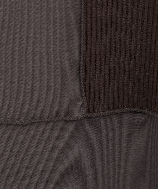 【HL】PATCHWORK RIB DRESS 詳細画像 7