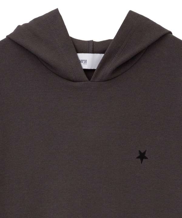 RIB HOODIE DRESS 詳細画像 6