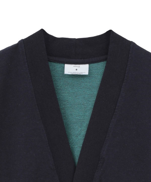 BACK STAR★ PATCH INDIGO SWEAT CARDIGAN 詳細画像 15