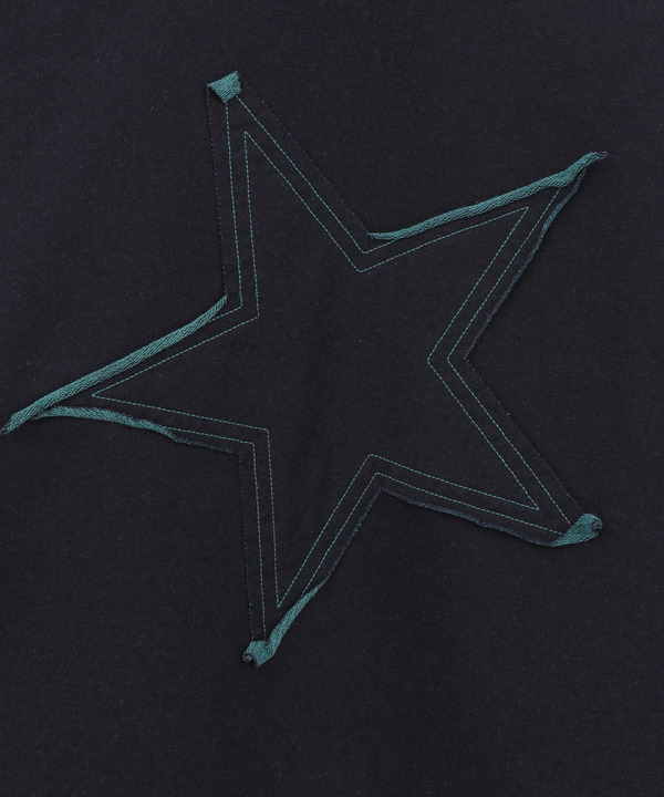 BACK STAR★ PATCH INDIGO SWEAT CARDIGAN 詳細画像 20