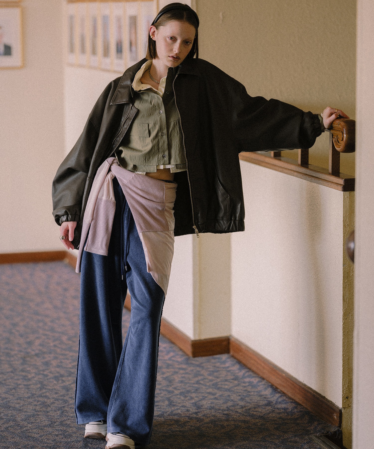 ぱんな HL】FADED REVERSE SWEAT PANTS (SET-UP)｜CONVERSE TOKYO