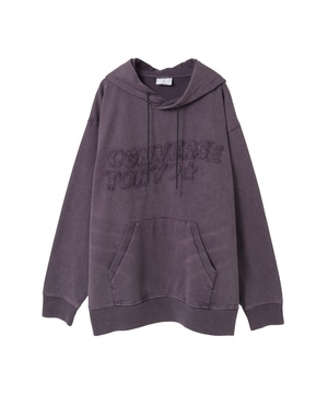 HEAVYWEIGHT LOGO PATCHWORK HOODIE