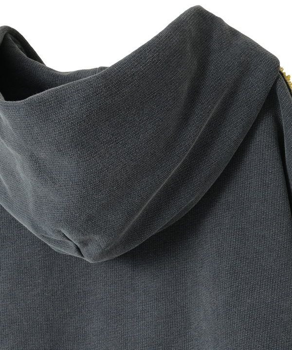 【NAVY SERIES】INDIGO SPRAY DYE HOODIE 詳細画像 3