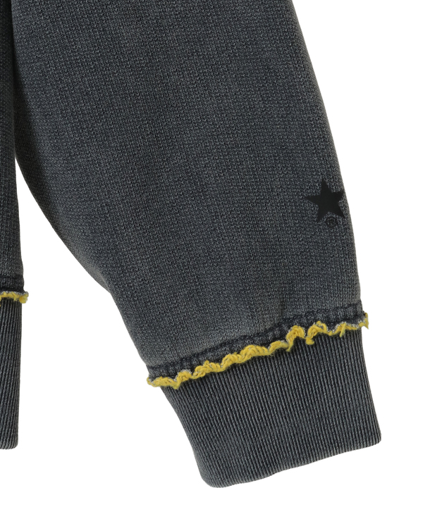 【NAVY SERIES】INDIGO SPRAY DYE HOODIE 詳細画像 4