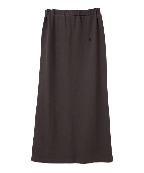RIB NARROW SKIRT 詳細画像 チャコールグレー 1