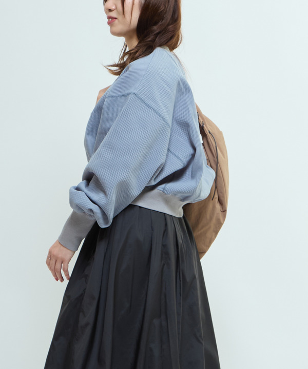 DOLMAN SLEEVE WAFFLE PULLOVER 詳細画像 5