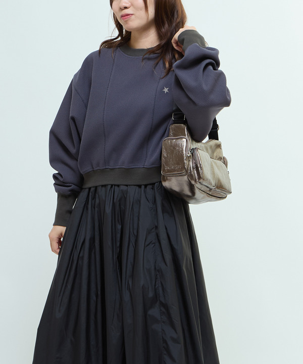 DOLMAN SLEEVE WAFFLE PULLOVER 詳細画像 7