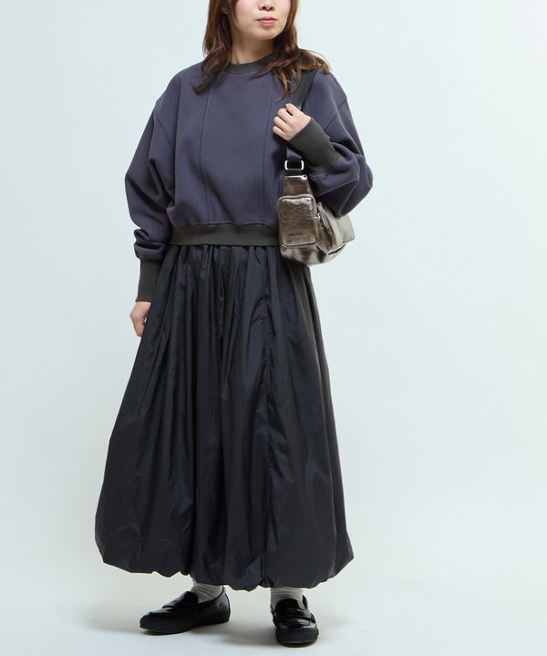 DOLMAN SLEEVE WAFFLE PULLOVER 詳細画像 8