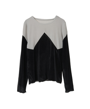 SHEER VELOUR TOP