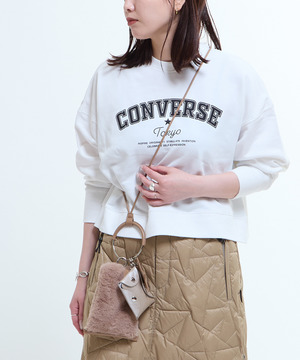 LOGO PRINT SHORT SWEAT