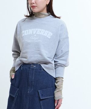 LOGO PRINT SHORT SWEAT